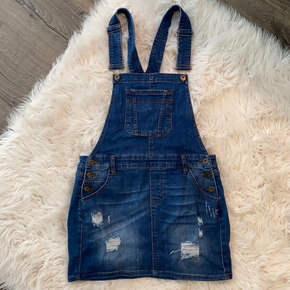 WAX JEAN Overall Skirt